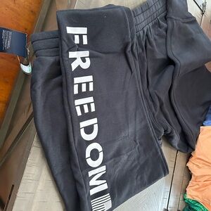 Under Armour Freedom Sweatpants Black Size L